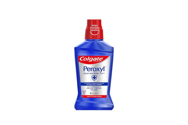 Colgate Peroxyl Antiseptic Mouthwash