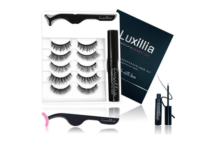 Luxillia Magnetic Eyelashes with Eyeliner