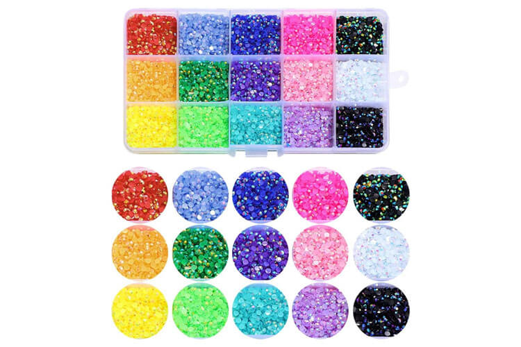 15000 Pcs/Box Nail Art Rhinestones