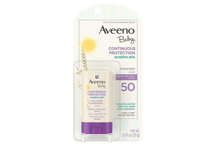 Aveeno Baby Continuous Protection Mineral Sunscreen Stick