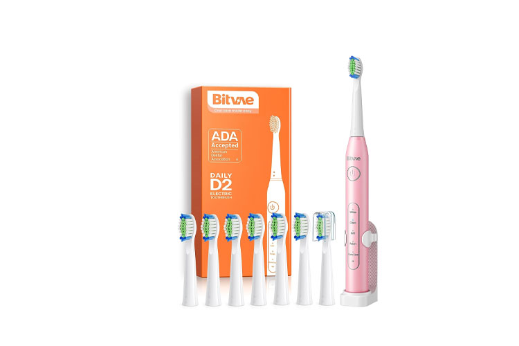 Bitvae D2 Pink Electric Toothbrush