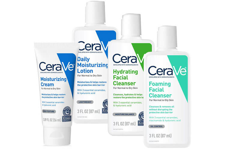 CeraVe Travel Size Toiletries Skin Care Set