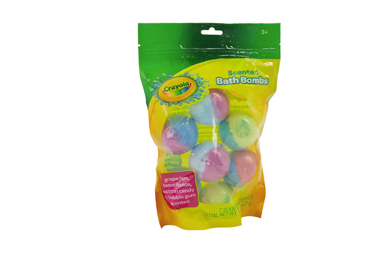 Crayola Colorful Scented Bath Bombs
