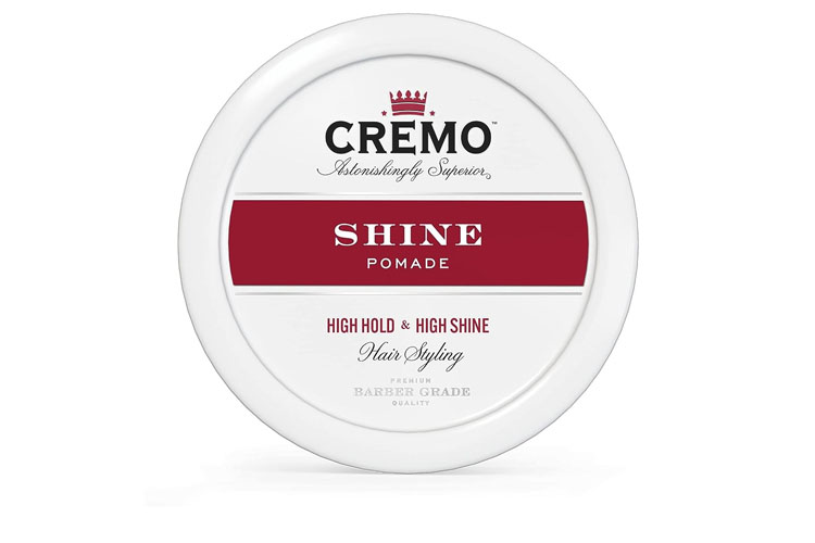 Cremo Premium Barber Grade Hair Styling Shine Pomade