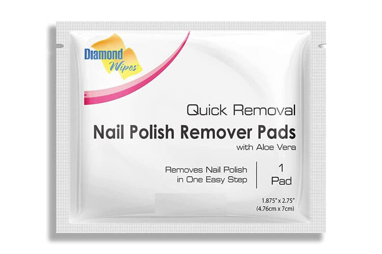 Diamond Wipes Nail Polish Remover Pads