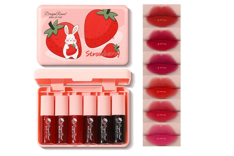 Eakroo 6 Colors Lip Tint Stain
