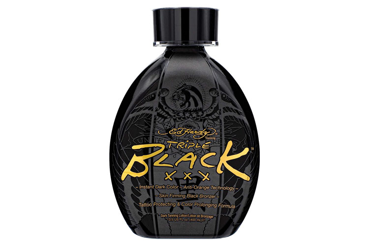 Ed Hardy BLACK XXX Instant Dark Color Tanning Lotion