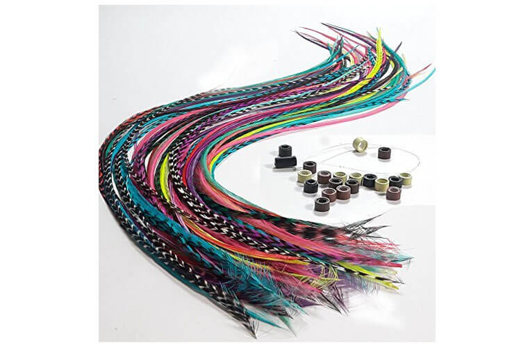 Feather Hair Extensions 100% Real Rooster Feathers