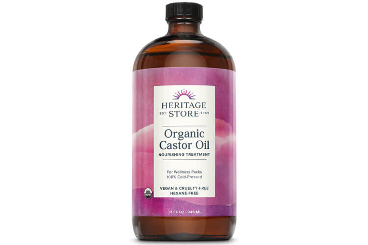 HERITAGE STORE Organic Castor Oil