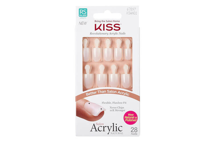 KISS Salon Acrylic Natural Fake Nails