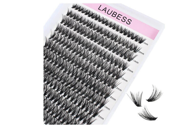 LAUBESS Cluster Lashes DIY Eyelash Extension