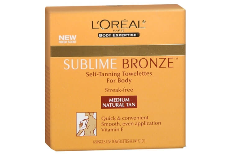 L'Oreal Paris Sublime Bronze Self Tanning Towelettes