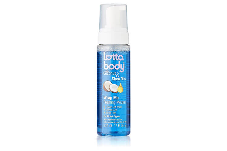 Lottabody Coconut Oil and Shea Wrap Me Foaming Curl Mousse