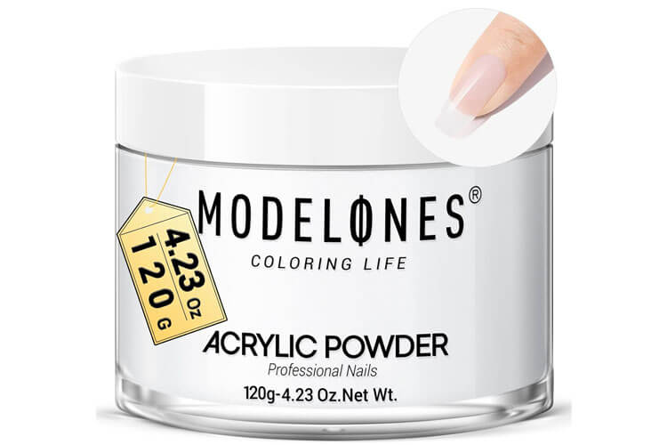 MODELONES 4.23oz Clear Nail Acrylic Powder