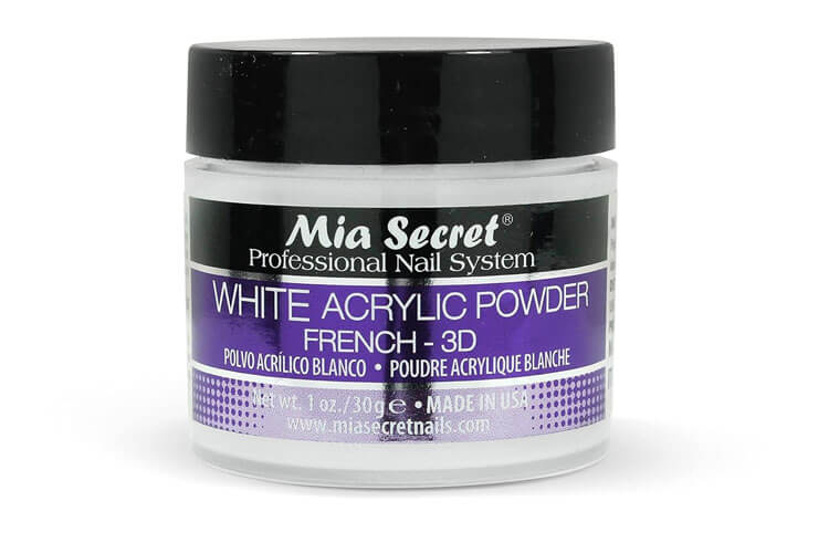 Mia Secret White Acrylic Powder (1oz)
