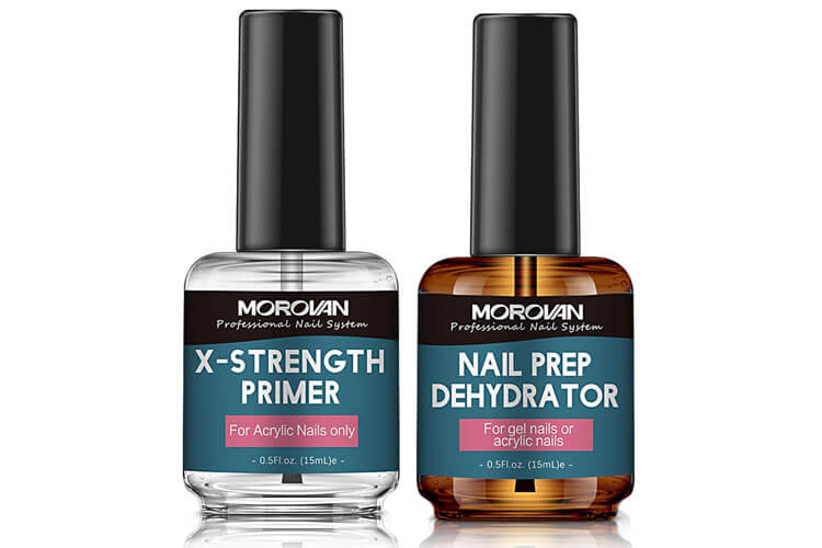 Morovan Nail Prep Dehydrator and Nail Primer X-strength