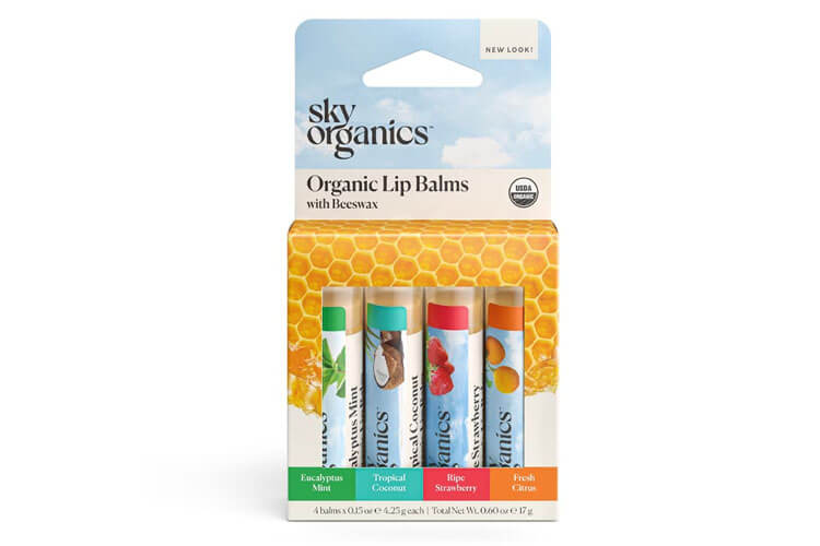 Sky Organics Organic Lip Balms
