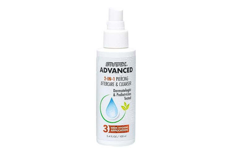 Studex Advanced 2-in-1 Piercing Aftercare