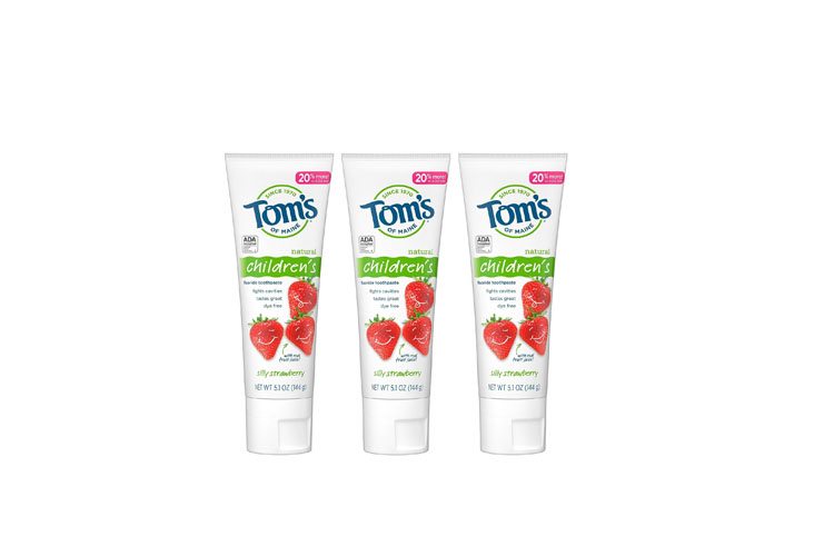 Tom's of Maine ADA Approved Fluoride Children's Toothpaste