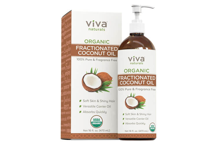 Viva Naturals Organic Fractionated Coconut Oil
