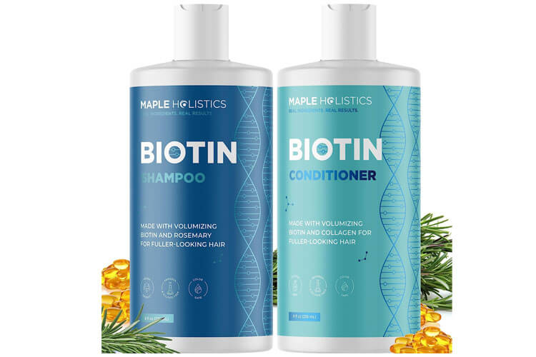 Volumizing Biotin Shampoo and Conditioner Set