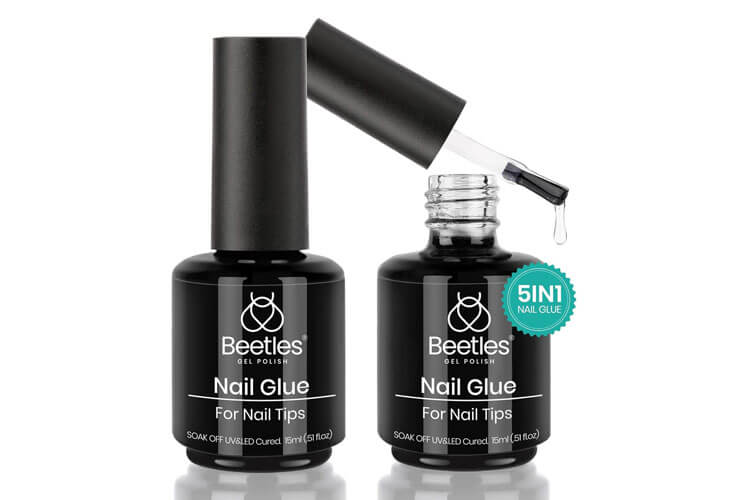 beetles Gel Polish 5 In 1 Nail Glue and Base Gel Kit