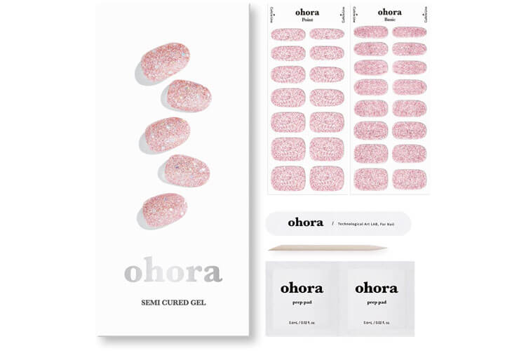 ohora Semi Cured Gel Nail Strips (N Pixie Dust)