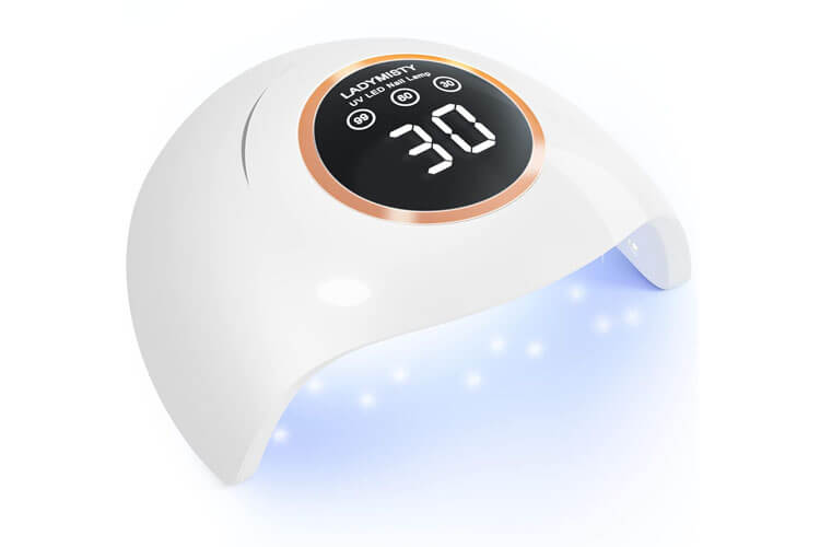 LadyMisty 72W UV LED Nail Lamp