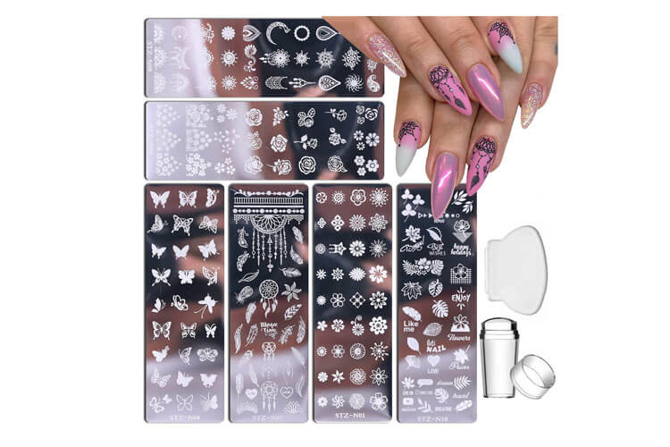 Nail Stamp Plate Kit