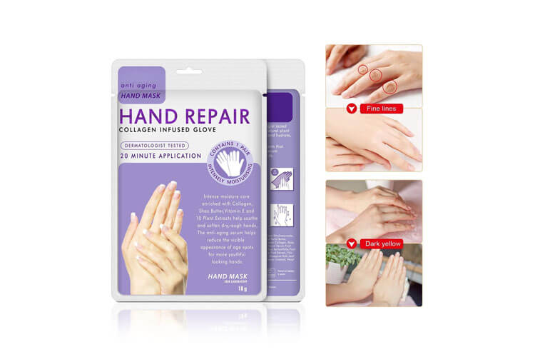 5 Pairs Hands Moisturizing Gloves