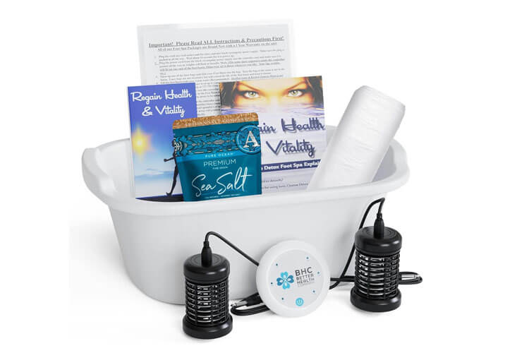 Ionic Foot Cleanse Ion Detox Foot Bath Machine