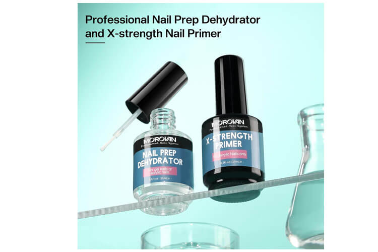 Morovan Nail Prep Dehydrator and Nail Primer X-strength