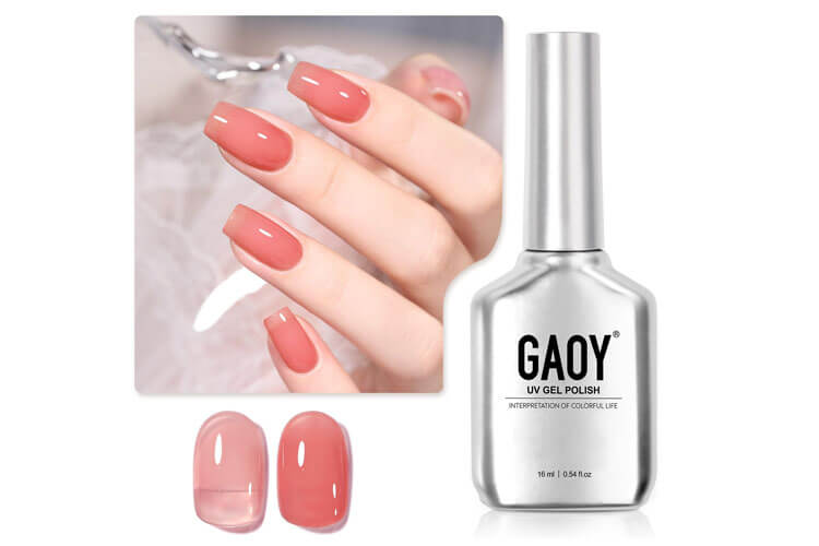 GAOY Jelly Nude Gel Nail Polish