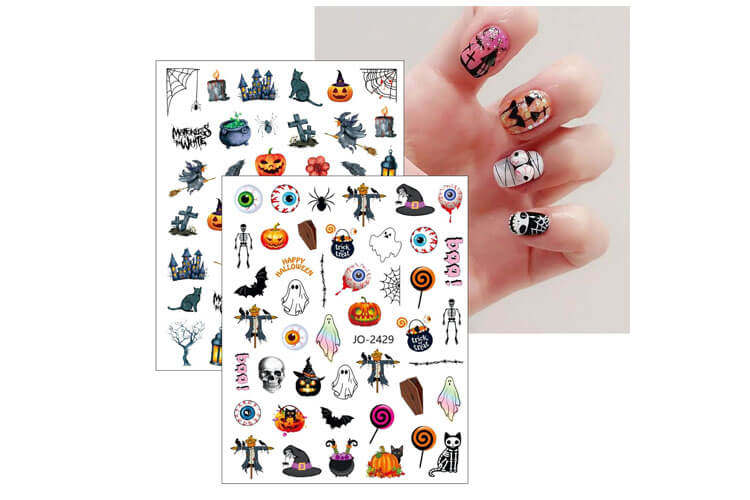 JMEOWIO 12 Sheets Halloween