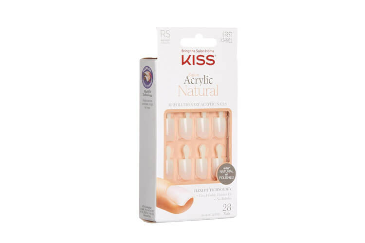 KISS Salon Acrylic Natural Fake Nails
