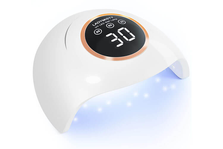 LadyMisty 72W UV LED Nail Lamp