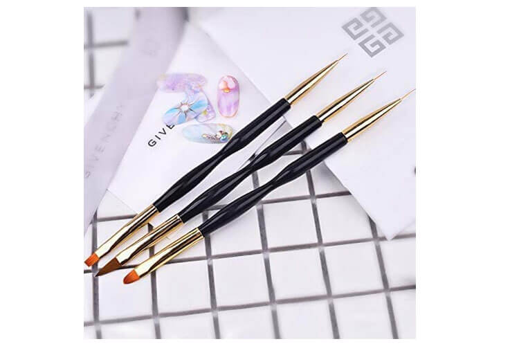 FULINJOY 3 Pcs Nail Drawing Pen